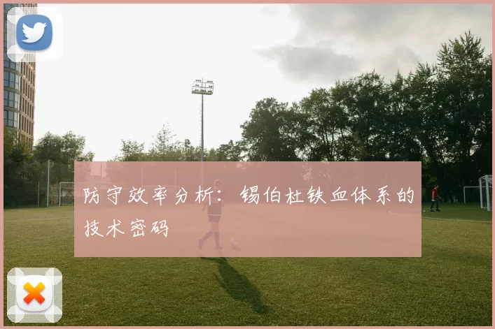 防守效率分析：锡伯杜铁血体系的技术密码